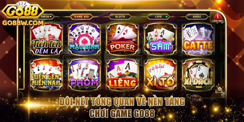 Đôi nét tổng quan về nền tảng chơi game Go88